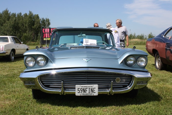 59 Ford Thunderbird Grill