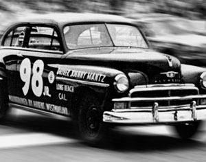 Johhny Mantz wins the thirtenth race of the 1950 season.